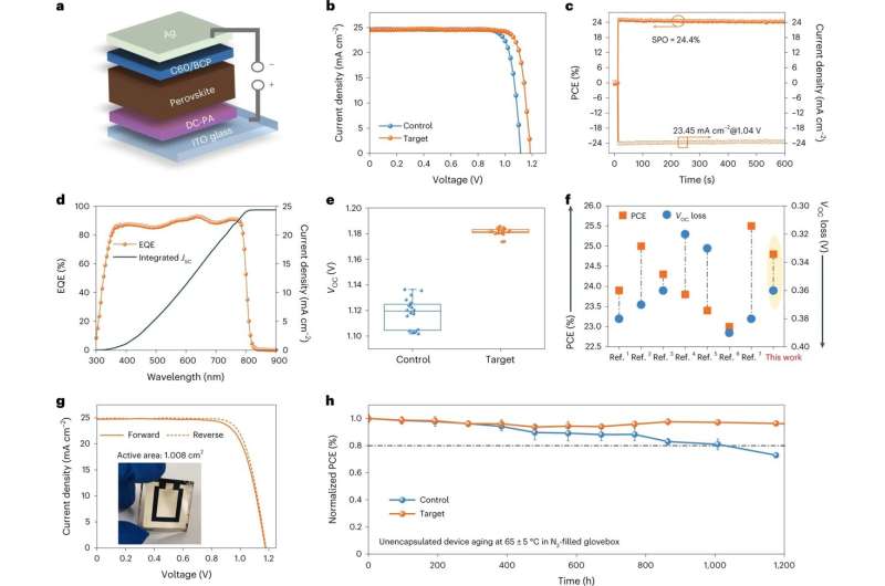 CityU researchers develop an additive to efficiently improve the efficiency and stability of perovskite solar cells