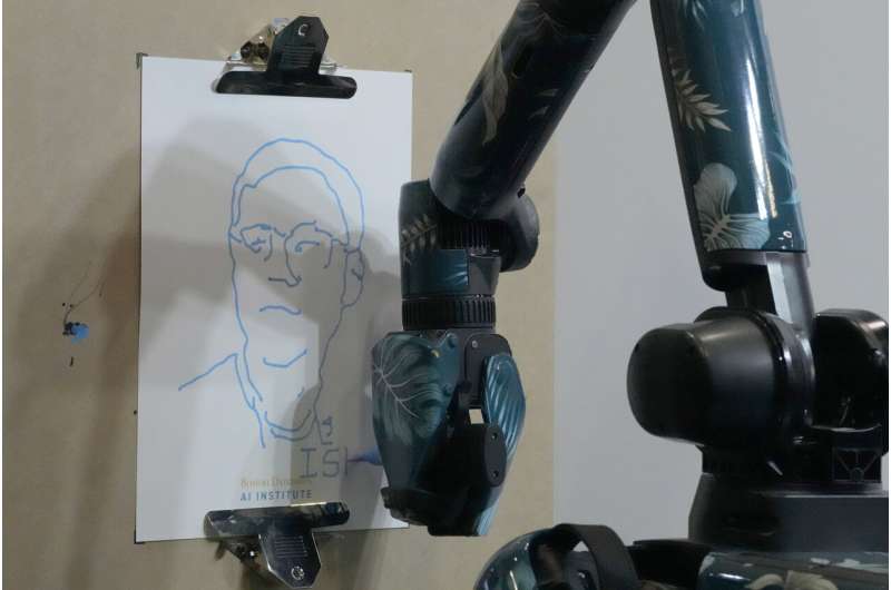 What's new in robots? An AI-powered humanoid machine that writes poems